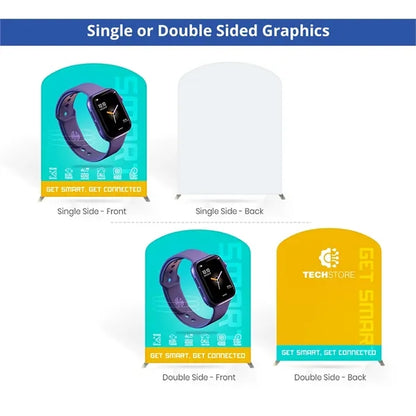 10ft Inline Trade Show Booth - Modular Display