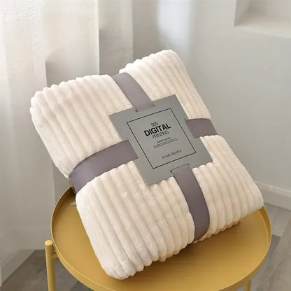 Soft  Coral Fleece Blanket