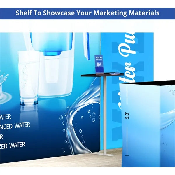 10ft Inline Trade Show Booth - Portable Display