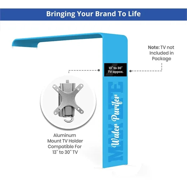 10ft Inline Trade Show Booth - Portable Display