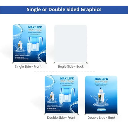 10ft Inline Trade Show Booth - Portable Display