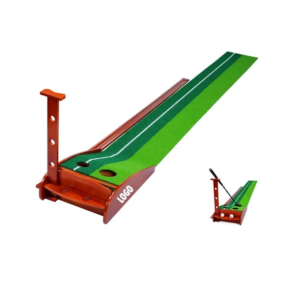 Indoor Golf Putting Mat w/ Ball Return