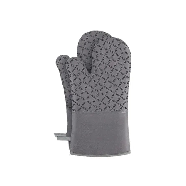 Oven Mitts & Pot Holders w/ Non-Slip Silicone