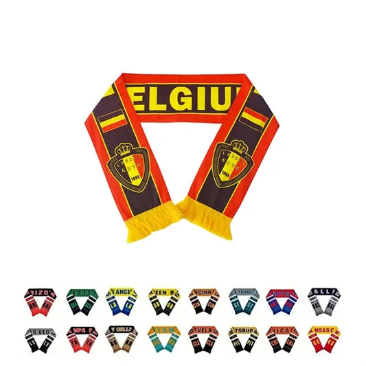 Custom World Cup Knit Scarf