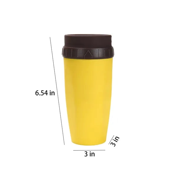 Twist Lid Free Portable Cup 11oz Creative Leak Proof Tumbler
