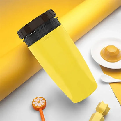 Twist Lid Free Portable Cup 11oz Creative Leak Proof Tumbler