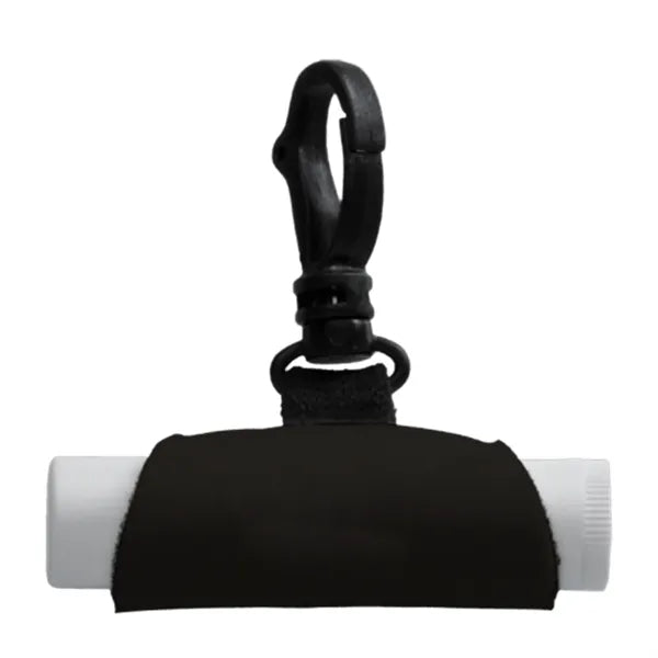 Swivel Snap Hook Neoprene Lip Balm
