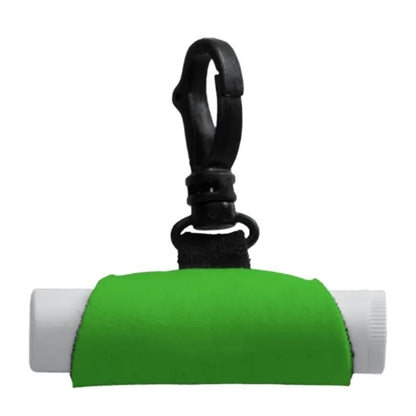 Swivel Snap Hook Neoprene Lip Balm