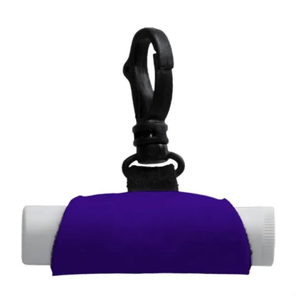 Swivel Snap Hook Neoprene Lip Balm