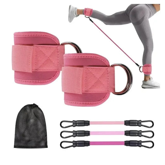 Ankle Resistance Bands with Cuffs