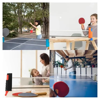 Retractable Table Tennis Set