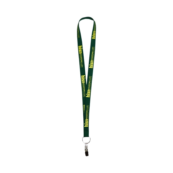 3/4" Screen Printed Lanyard