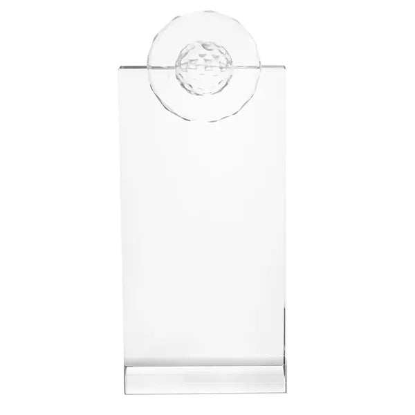 Golf Pinnacle Optical Crystal Recognition Award