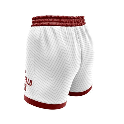 Women's Sublimation Basketball Shorts - Multiple Fabric