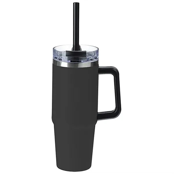 Intrepid Vacuum Mug with Straw - 30 oz.