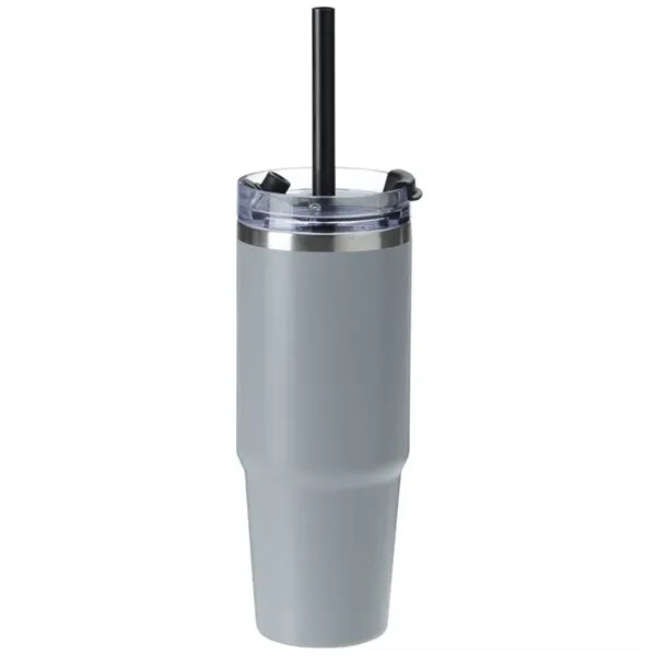 Intrepid Vacuum Mug with Straw - 30 oz.