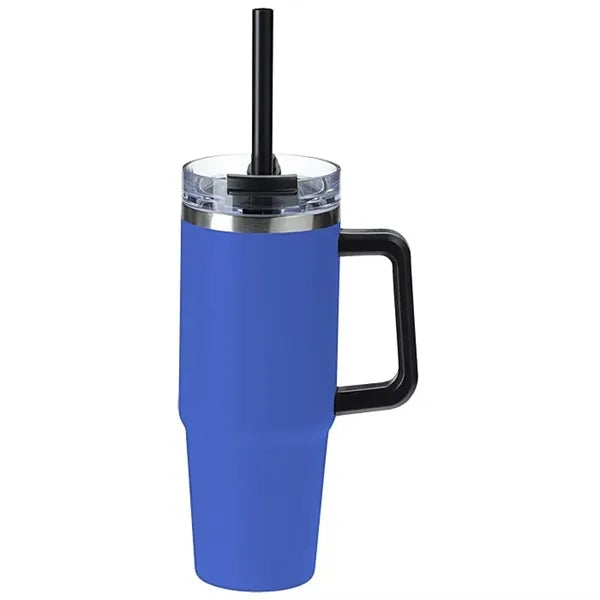 Intrepid Vacuum Mug with Straw - 30 oz.