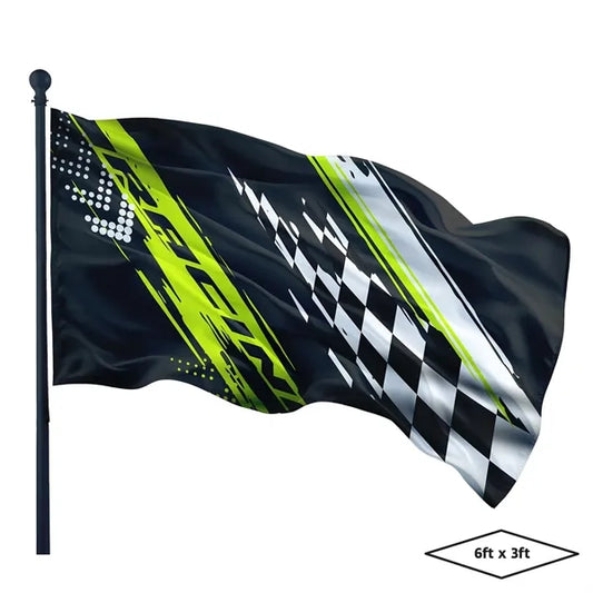 Single-Sided Dye Sublimation 1-Layer 6ft x 3ft Flag