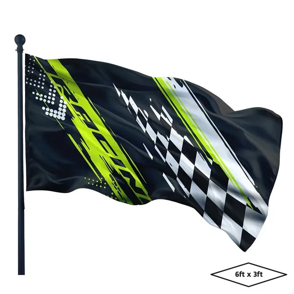 Single-Sided Dye Sublimation 1-Layer 6ft x 3ft Flag