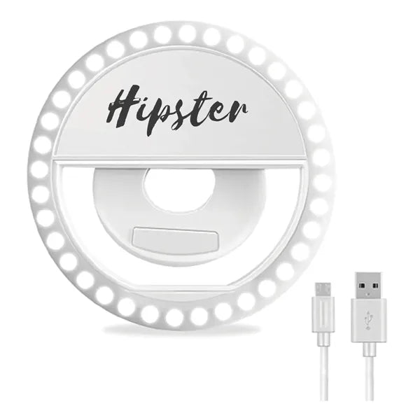 LED Selfie Ring Light for Mobile & Webcam