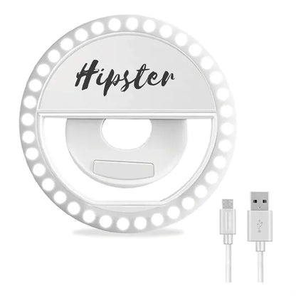 LED Selfie Ring Light for Mobile & Webcam