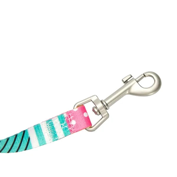 Sublimated Pet Leash with Snap Carabiner and Loop Handle
