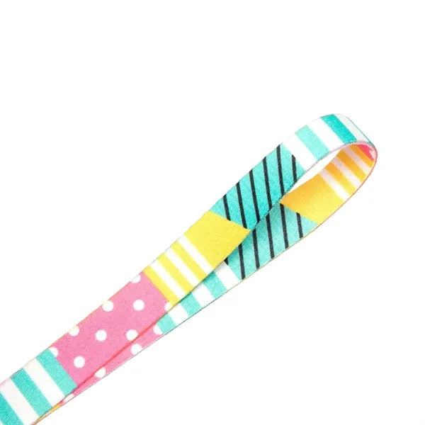 Sublimated Pet Leash with Snap Carabiner and Loop Handle