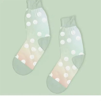 Jacquard Weave Merino Wool Low Cut Socks