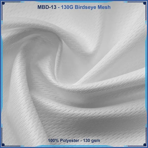 Sublimation Lightweight Mesh Full-Button Shirt - Men, Women,