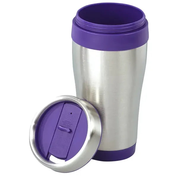 16 oz. Steel Tumbler with Color Trim