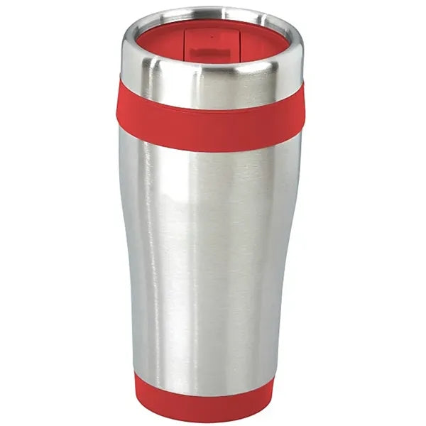 16 oz. Steel Tumbler with Color Trim
