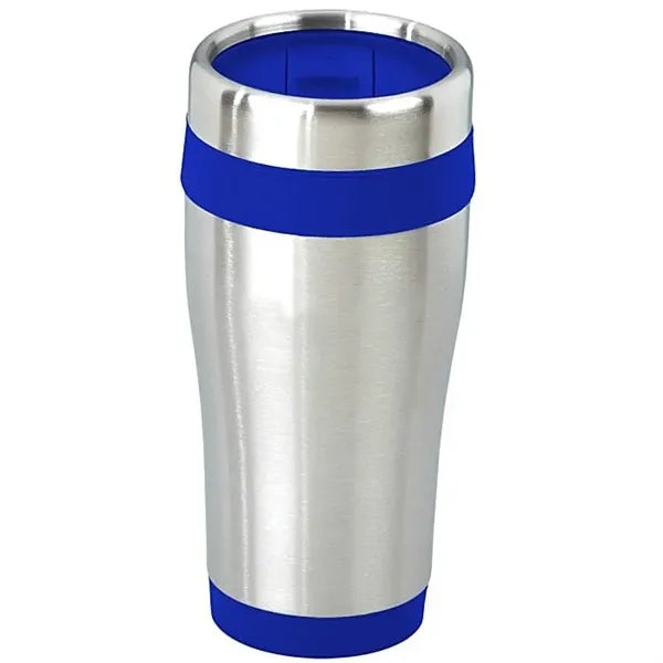 16 oz. Steel Tumbler with Color Trim