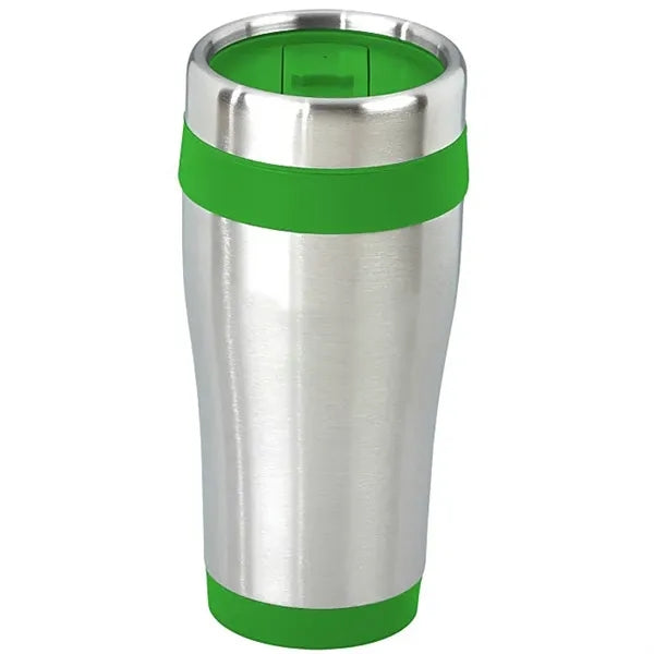 16 oz. Steel Tumbler with Color Trim