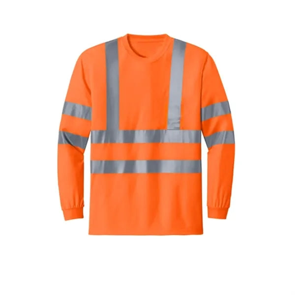 VISIPRO Long Sleeve Reflective Safety T-Shirt with Bands &