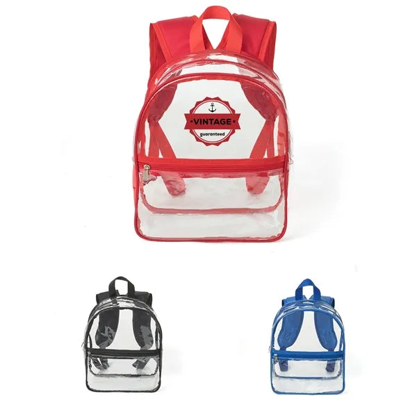 ClearPass Backpack  w/ Top Handle 10" x 4.5"