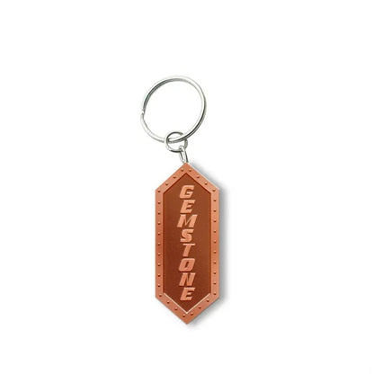 Customized Solid Iron Keychain with Antique Copper Plating