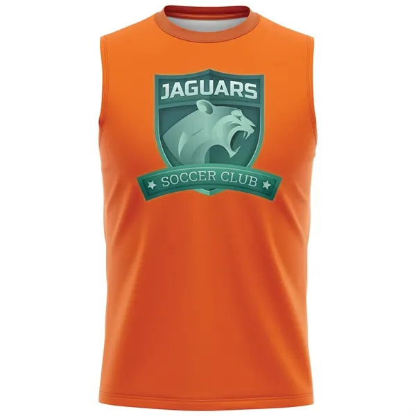 Adult and Kids' Custom 4.7 oz Cotton Sleeveless T-Shirt - DT