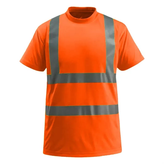 VISIPRO Short Sleeve Reflective Safety T-Shirt with Bands &