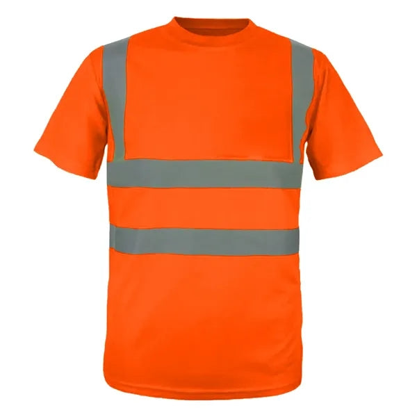 VISIPRO Short Sleeve Reflective Safety T-Shirt with Bands &