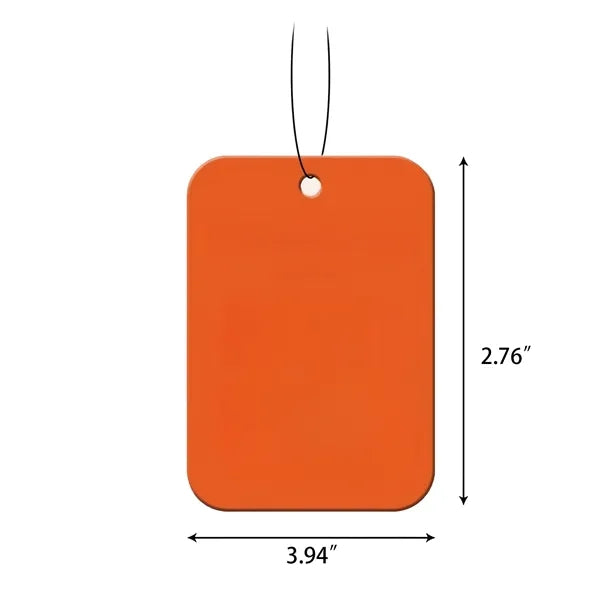 Custom Car Air Freshener Hanging Scent Card For Closet