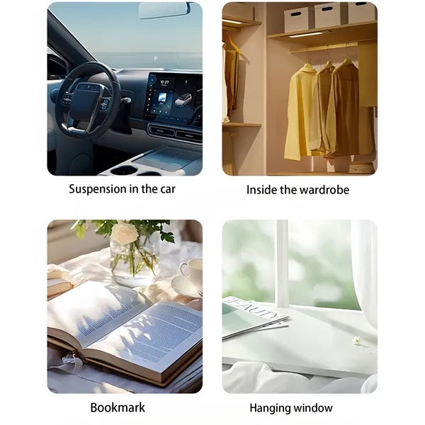 Custom Car Air Freshener Hanging Scent Card For Closet