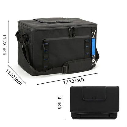 48 Can Collapsible Cooler Bag W/ Bottle Opener