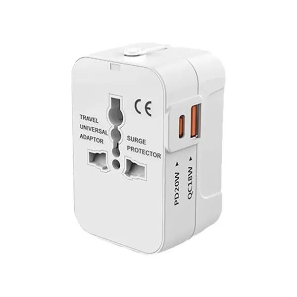 Dual Usb Global Travel Power Adapter