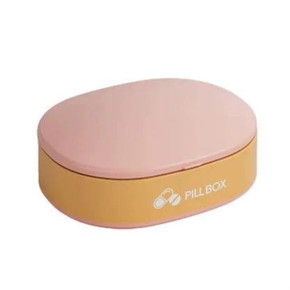 Compact Travel Pill Organizer