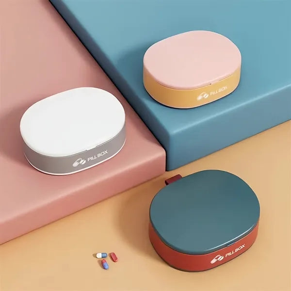 Compact Travel Pill Organizer