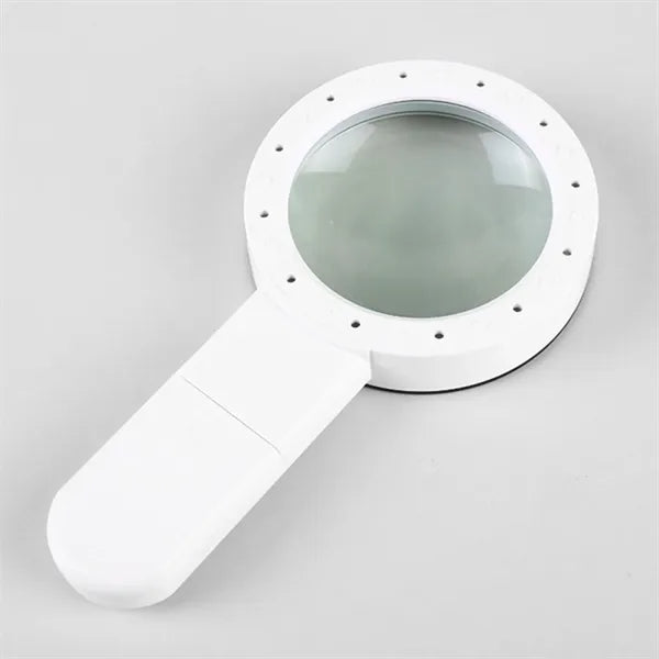 Led Illuminated Magnifier Handheld With Light