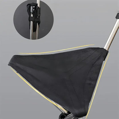 Foldable Cane Seat With Backrest Portable