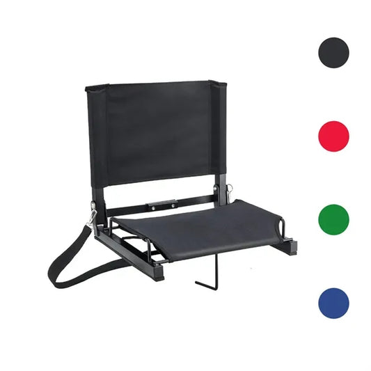 Portable Stadium Seat With Backrest Foldable