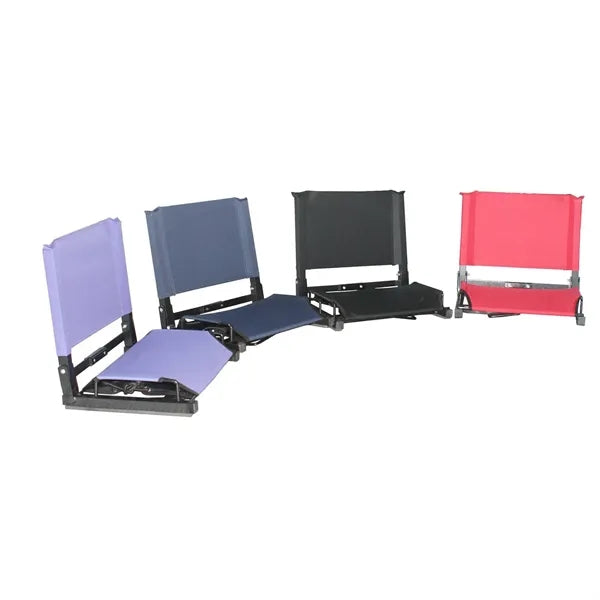 Portable Stadium Seat With Backrest Foldable
