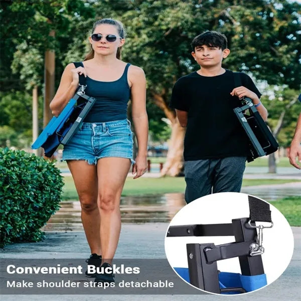 Portable Stadium Seat With Backrest Foldable
